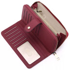 Portable Long Wallet – Mini PU Leather Bifold