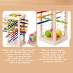 Wooden Stick Drawing Game Toy, Multicolored Sticks Game, Parent Child Interactive Game, Exercise Balance and Concentration