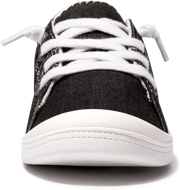 Women's Low-Top Canvas Slip-On Sneakers | Lightweight Comfort Casual Shoes