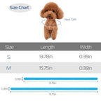 Puppy ID Collars Set of 12 – Soft Adjustable Whelping Bands for Newborn Litter Identification