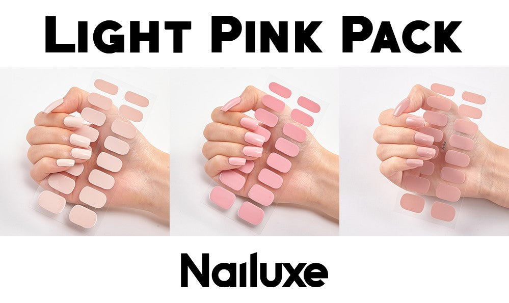 Pure Color Nail Stickers – 16 Solid Shades | Press-On Nail Art Strips