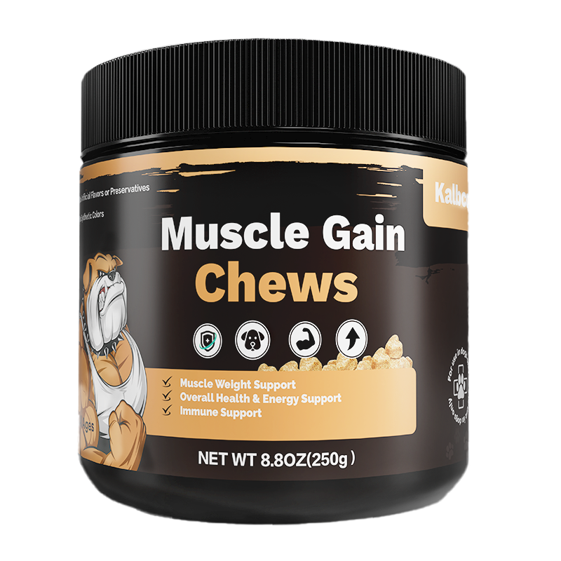 Premium Muscle Gain Chews for Dogs – High Protein Soft Treats for All Breeds