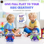UFO Flying Saucer Water Sprinkler Toy – Outdoor Summer Rocket Fountain for Kids