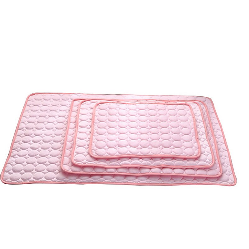 Ice Silk Self-Cooling Pet Mat for Dogs & Cats | No-Power Summer Cooling Pad