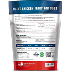 Premium Chicken Jerky Dog Treats - 1.5 lb Grain-Free Training Chews for All Dogs
