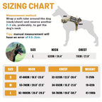 No-Pull Tactical Dog Harness with Handle – Reflective, Adjustable Service Dog Vest for Training & Control