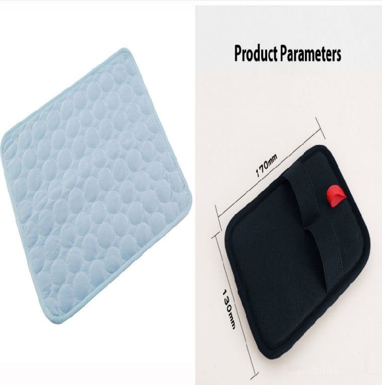 Ice Silk Self-Cooling Pet Mat for Dogs & Cats | No-Power Summer Cooling Pad