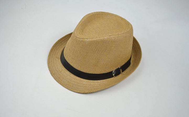 Woven Straw Sun Hat – Unisex Outdoor Beach & Travel Hat