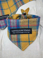 Lightweight Adjustable Pet Scarf – Soft Polyester for Dogs & Cats