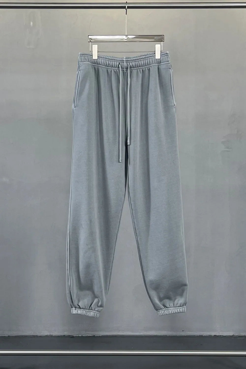 Men's Drawstring Joggers with Pockets – 52% Cotton Blend, Relaxed Fit
