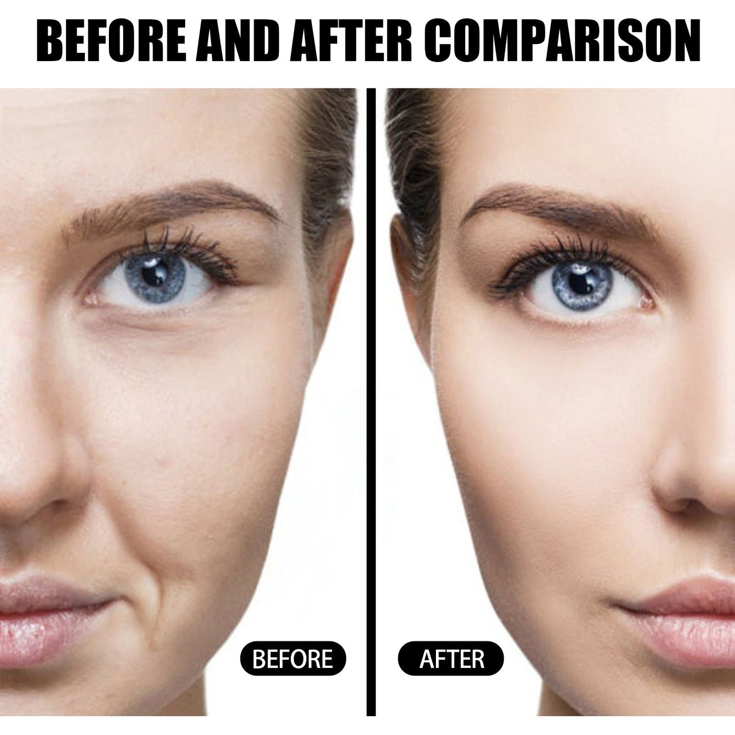 Instant Face Firming Serum | Anti-Aging Wrinkle Reducer with Hyaluronic Acid & Vitamin C