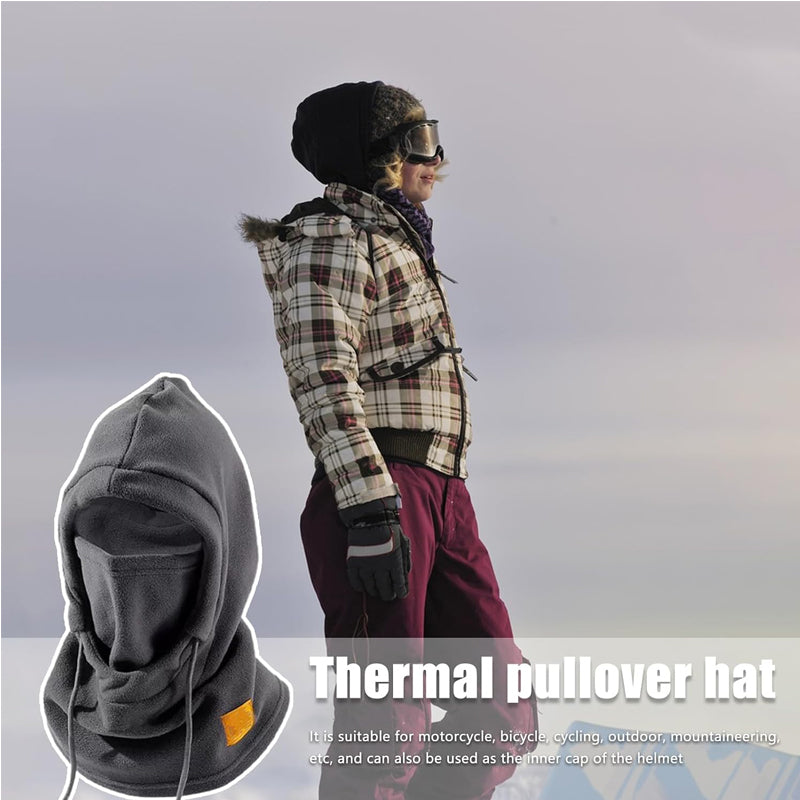 Winter Fleece Face Cover Balaclava - Windproof Ski Mask for Men & Women