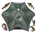Collapsible Fishing Bait Trap - Easy Catch Crab, Crawfish & Minnow Net for Freshwater & Saltwater
