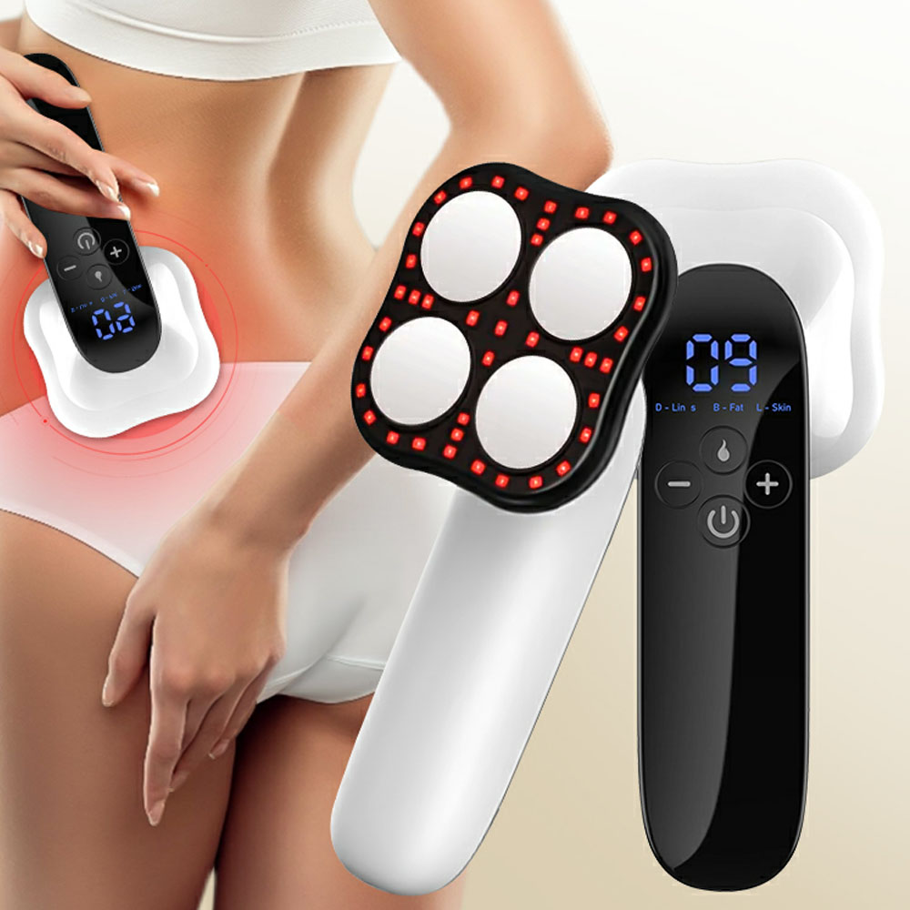 EMS Body Sculpting Device with Red Light Therapy - Professional Fat Burning & Skin Tightening Massager