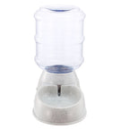 Automatic Pet Water Dispenser - 1 Gallon Self-Filling Gravity Waterer for Dogs and Cats