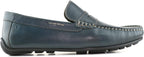 Men's Handcrafted Brazilian Leather Penny Loafers – Gel Heel Cushion, Arch Support & Anti-Slip Sole