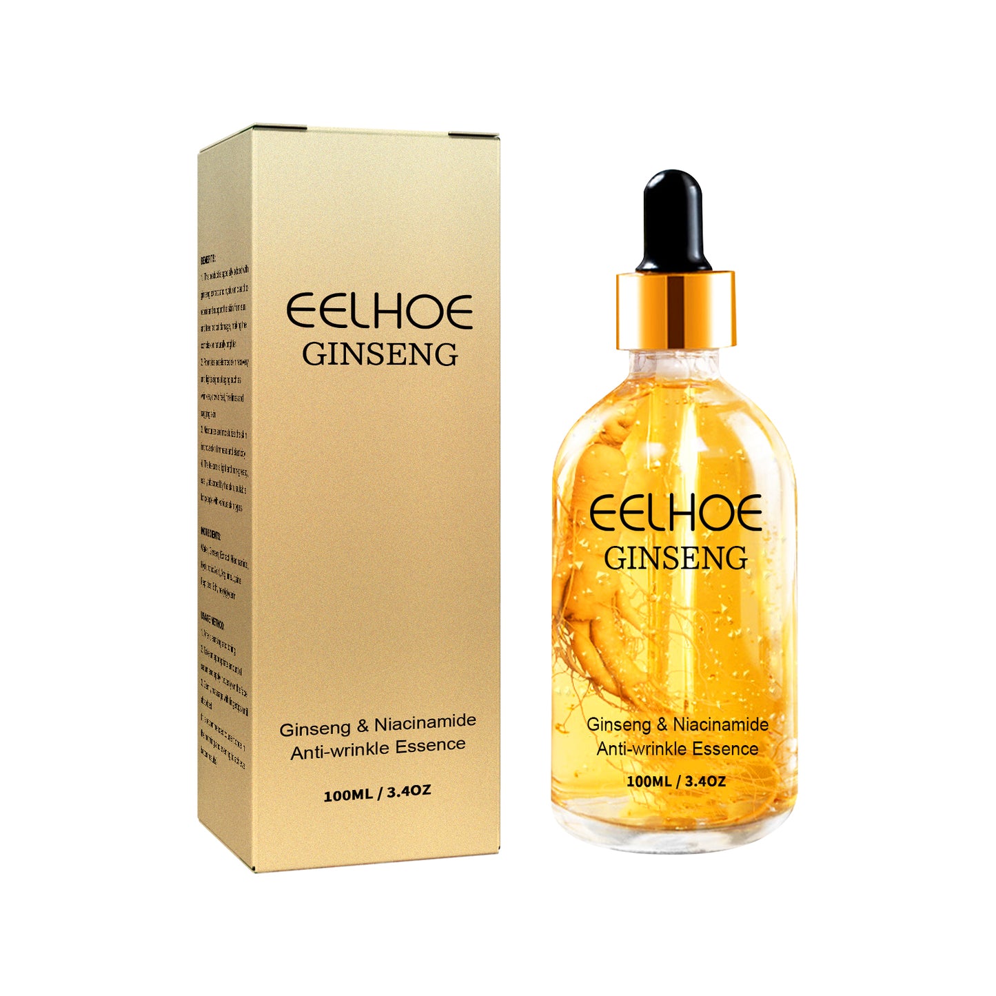 Ginseng Anti-Aging Face Serum – Firms, Brightens & Hydrates with Niacinamide & Hyaluronic Acid