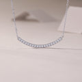 Moissanite Pendant Necklace | S925 Sterling Silver Platinum Plated