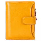 Leather Bifold Wallet – Slim PU Leather Card & Cash Organizer