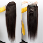 13x4 HD Lace Front Wig | Bone Straight 200% Density | 100% Virgin Human Hair