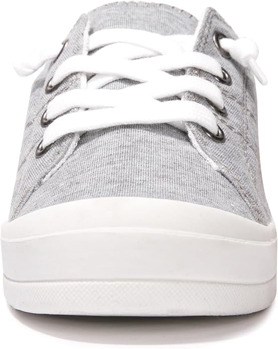 Women's Platform Canvas Slip-On Sneakers | Low-Top Classic Comfort Shoes