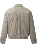 Men's Zip-Up 100% Cotton Jacket – Soft, Breathable, Full Zip & Pocketed | Sizes M–XL