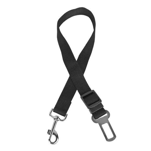 Pet Dog Seat Belt 2-Pack - Adjustable Safety Harness for Car Travel