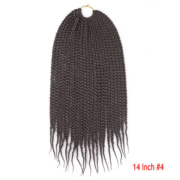 Senegalese Twist Crochet Braiding Hair – Synthetic Box Braids 14" 18" 22"