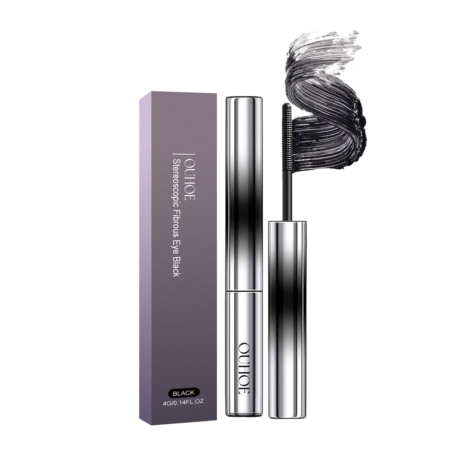 Volumizing Waterproof Mascara – Long-Lasting Curl, Length & Volume | Olive Oil & Lanolin Formula