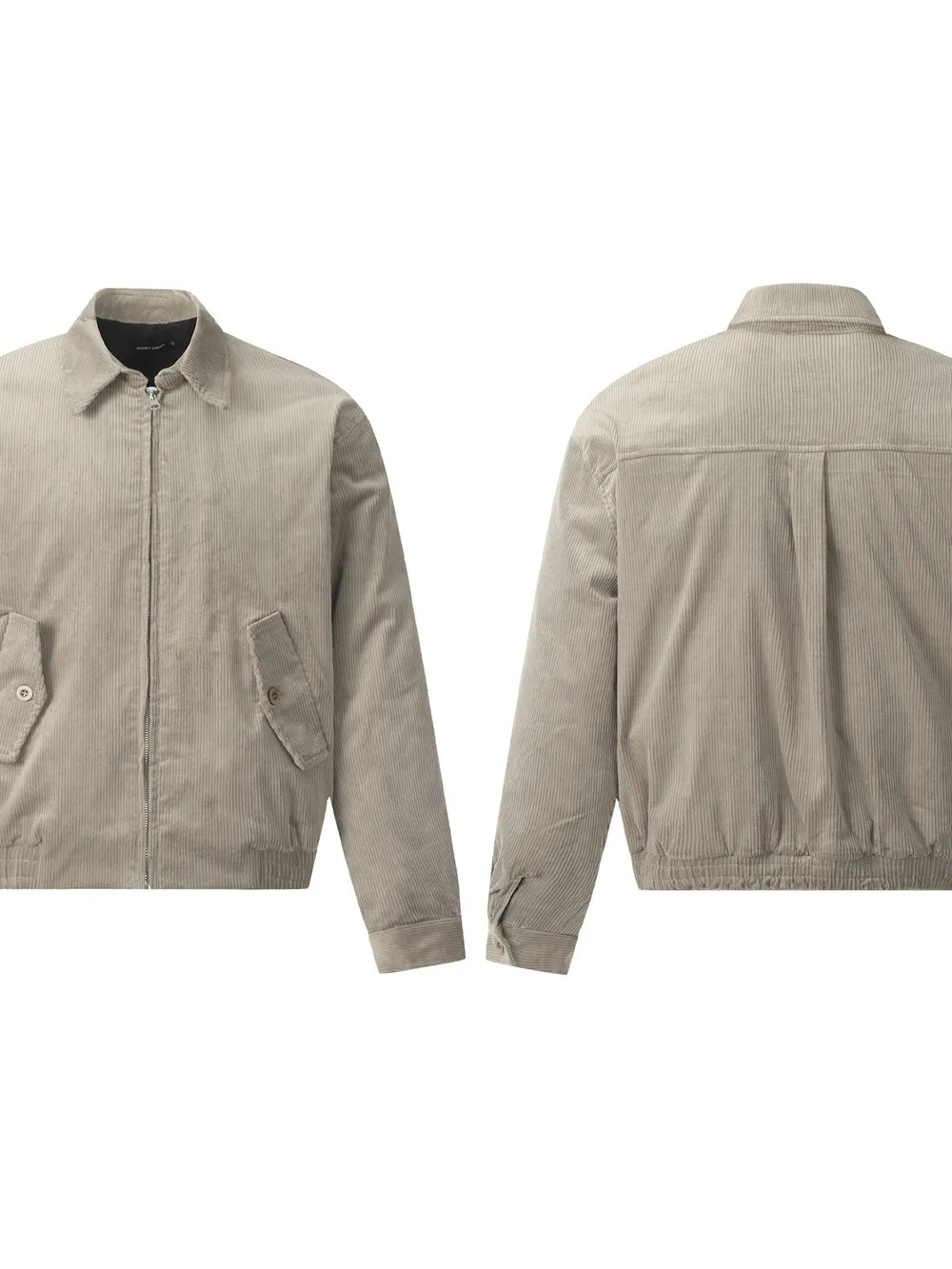 Men's Zip-Up 100% Cotton Jacket – Soft, Breathable, Full Zip & Pocketed | Sizes M–XL
