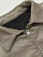 Men's Zip-Up 100% Cotton Jacket – Soft, Breathable, Full Zip & Pocketed | Sizes M–XL