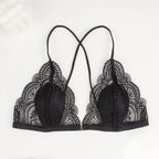 Women's Sexy Black Lingerie Set – Soft, Alluring Bra & Panty | Sizes S–XL
