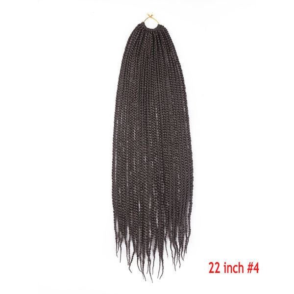 Senegalese Twist Crochet Braiding Hair – Synthetic Box Braids 14" 18" 22"