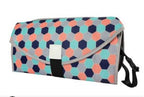 Portable Waterproof Baby Changing Pad - Foldable Travel Diaper Mat with Storage Pockets