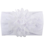 Baby Girl Flower Headband | Soft Chiffon Princess Hair Bow | 13 Colors