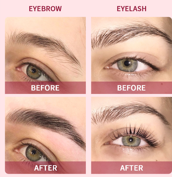 Professional Eyebrow & Eyelash Tint Kit – Long-Lasting Brow & Lash Dye