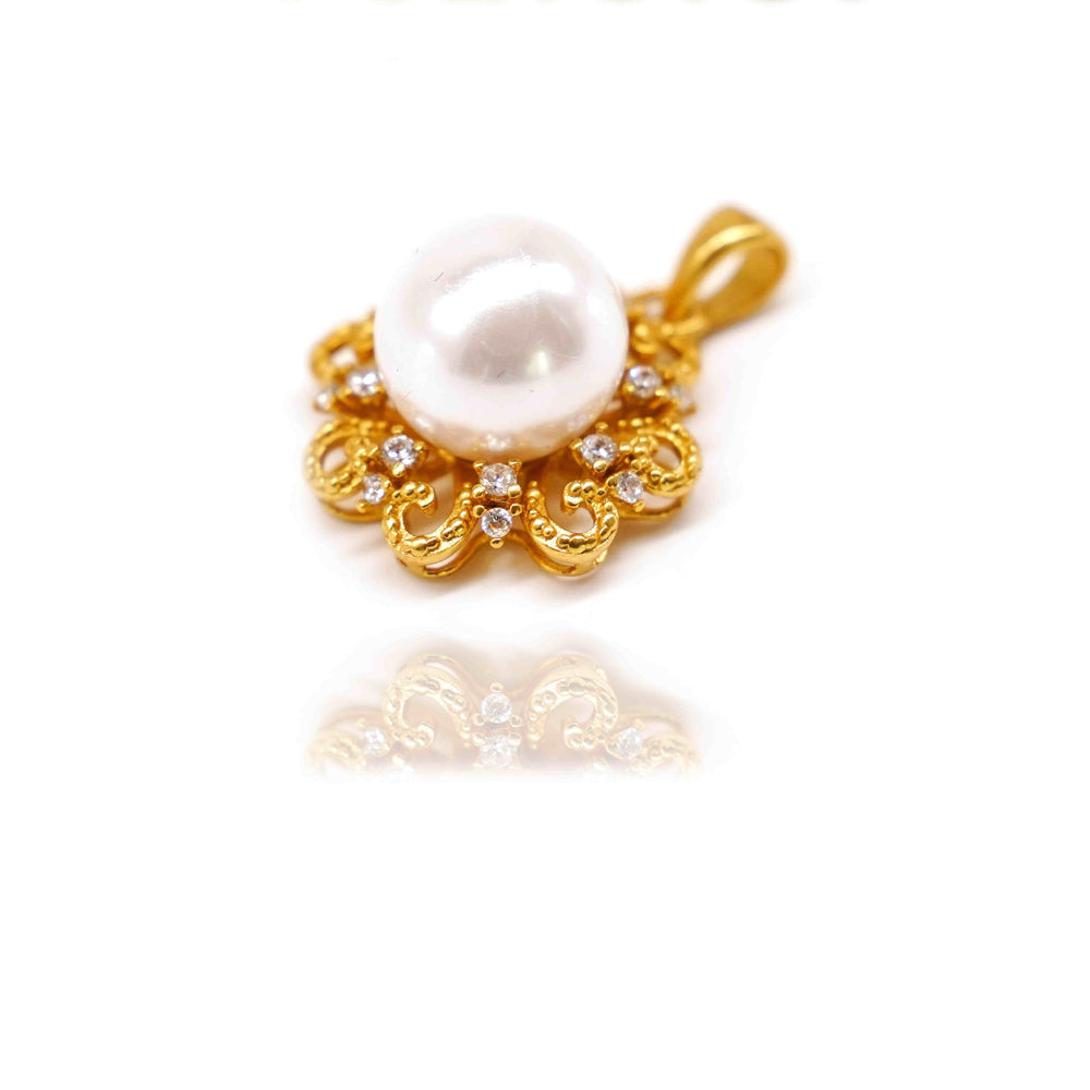 24K Gold Sun Pendant Necklace | Dainty Layering Choker for Women