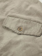 Men's Zip-Up 100% Cotton Jacket – Soft, Breathable, Full Zip & Pocketed | Sizes M–XL