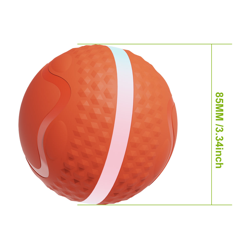 Interactive Dog Ball Toy – Motion-Activated Rolling Ball for Medium & Large Dogs