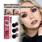 Professional Eyebrow Makeup Brush Set – 3-Piece Precision Brow Shaping & Filling Kit