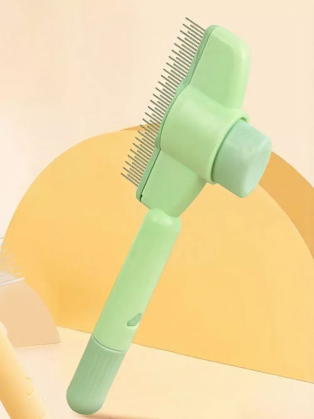 Self-Cleaning Slicker Pet Hair Remover Brush | Easy Grooming Brush for Dogs & Cats