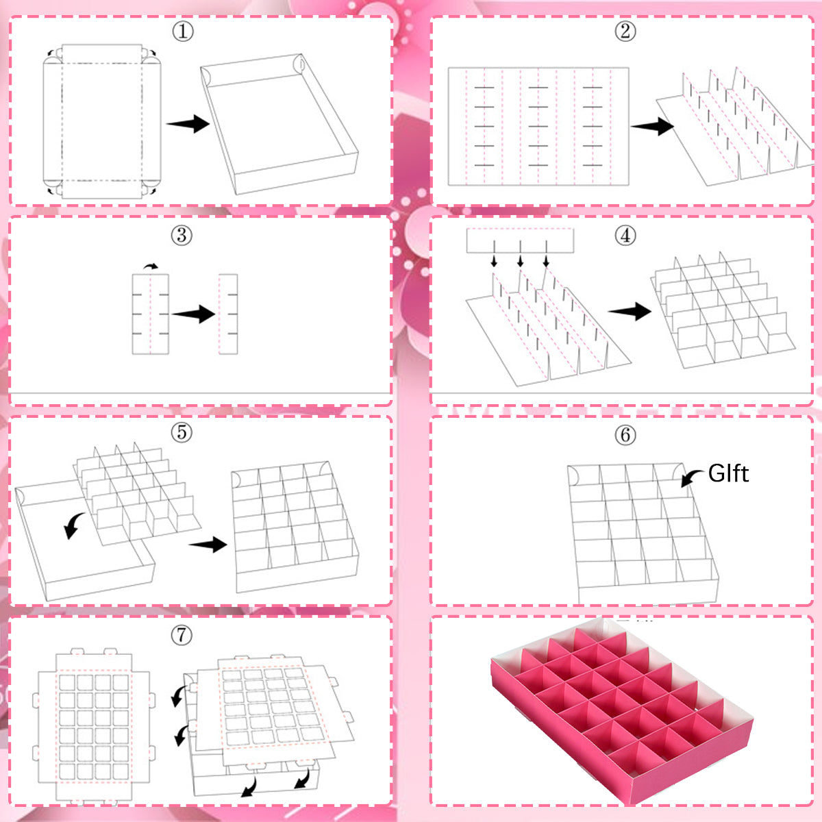 Premium Advent Calendar Gift Boxes - 10 Pack Countdown Boxes for Christmas Holiday