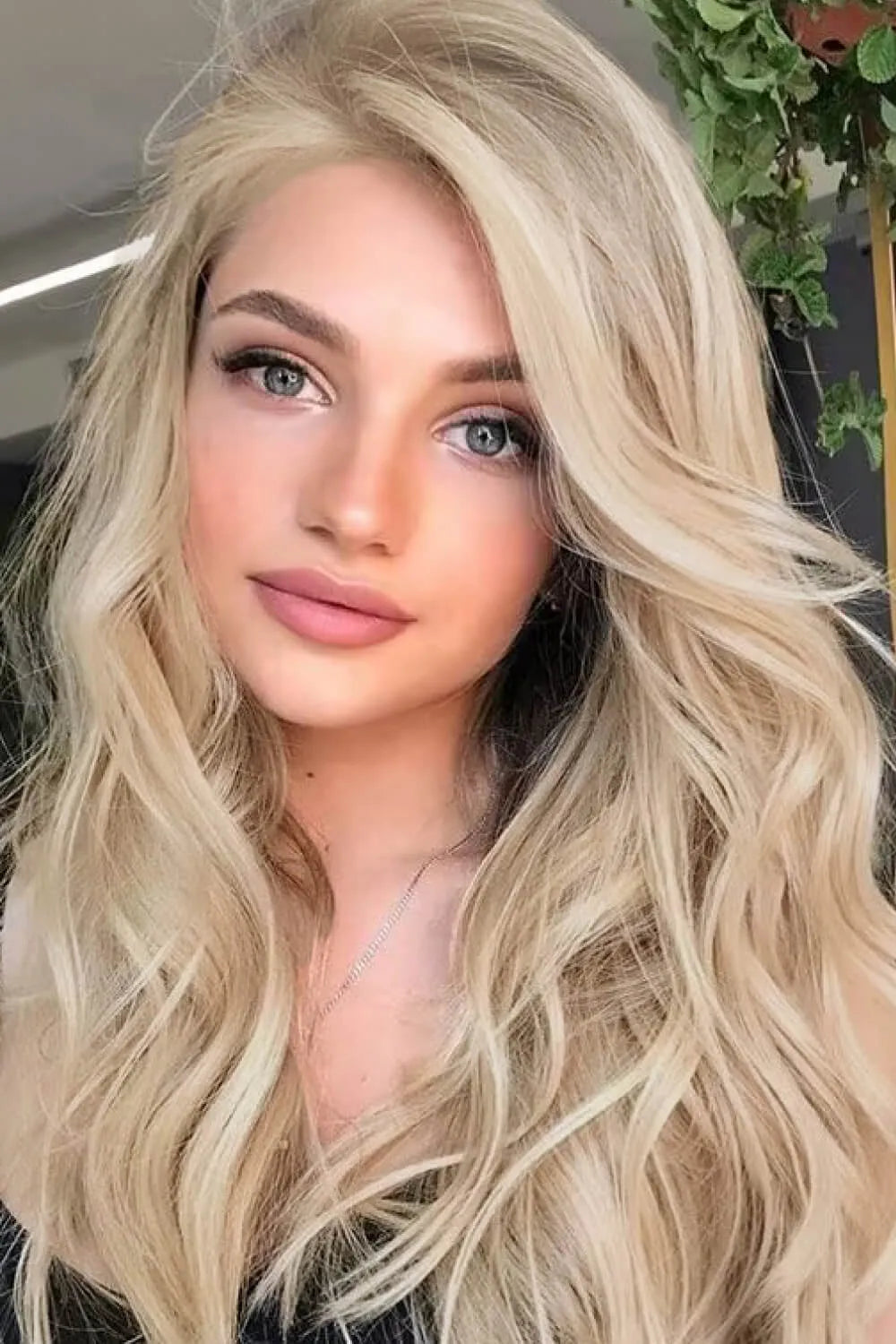 13x2 Lace Front Wig | Synthetic Long Wave 25" – 150% Density, Heat Safe