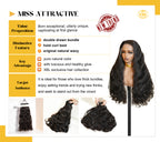 11A Grade Virgin Human Hair Bundles | Raw Hair Extensions | 100g | 12–30 Inch