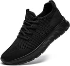 Men's Slip-On Lightweight Mesh Running & Walking Sneakers – Breathable & Non-Slip