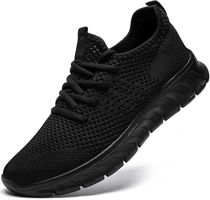 Men's Slip-On Lightweight Mesh Running & Walking Sneakers – Breathable & Non-Slip