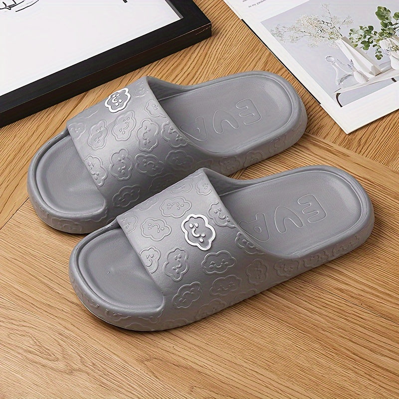 Lightweight EVA Slip-On Sandals - Quick-Dry Non-Slip Shower & Pool Slides for Men & Women