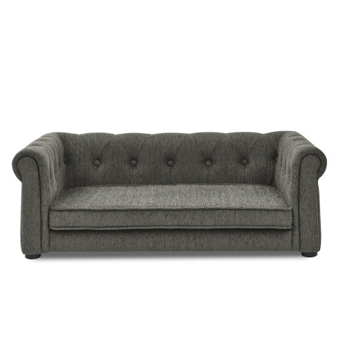 Orthopedic Dog Bed Sofa for Large Dogs | Elevated Couch with Washable Foam Cushion