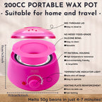 At-Home Waxing Kit – 23-Piece Professional Hair Removal Set with Wax Warmer