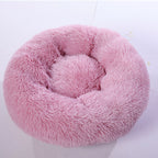 Calming Plush Pet Bed – Anxiety-Relief Nest for Dogs & Cats